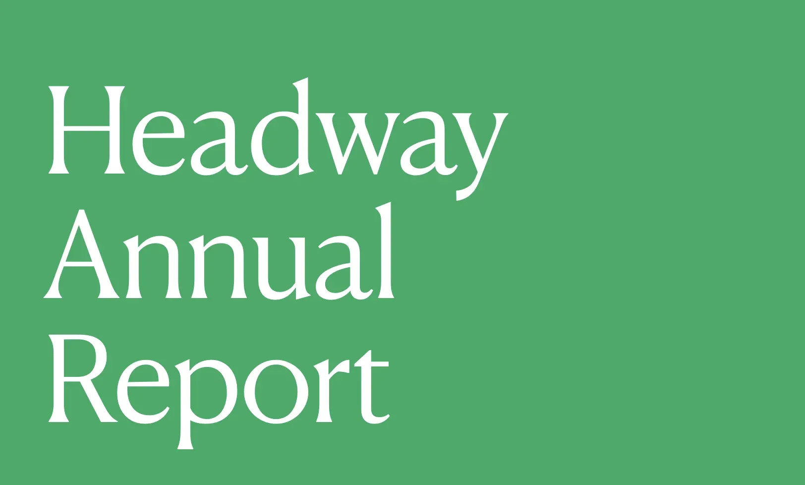 Headway's 2022 company report